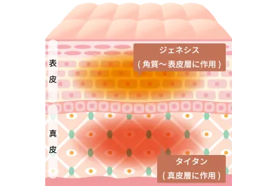 美肌の相乗効果が得られる